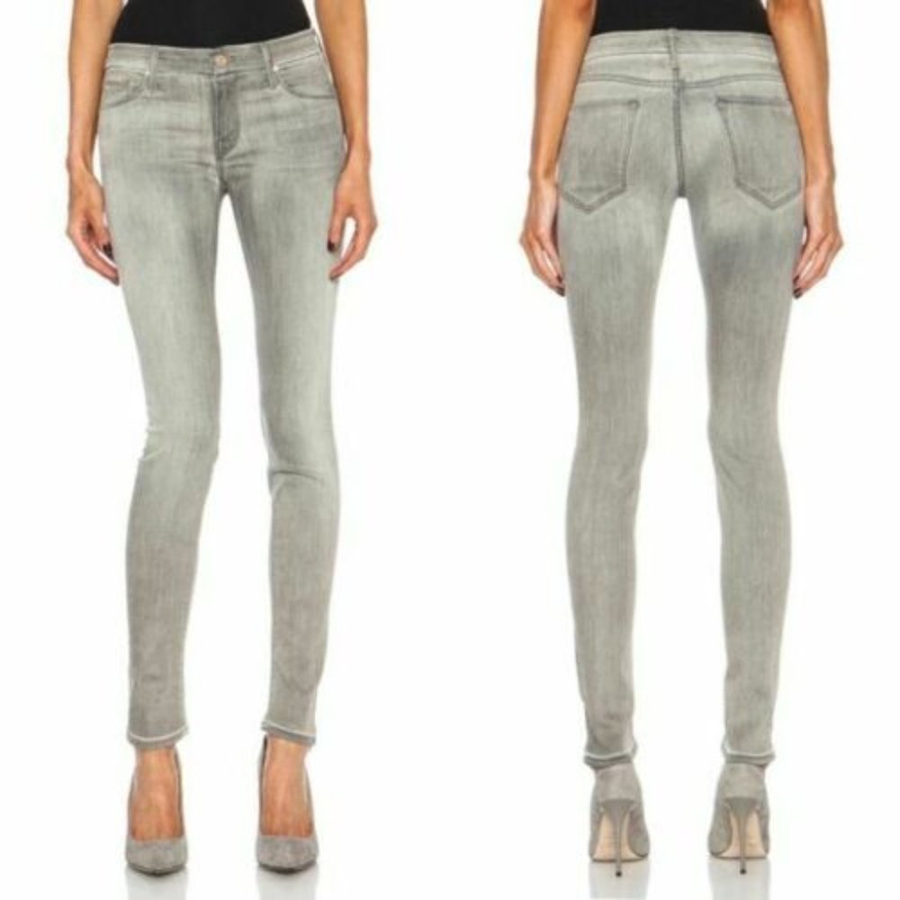 Mother dropout in dark moon magic gray jeans 25